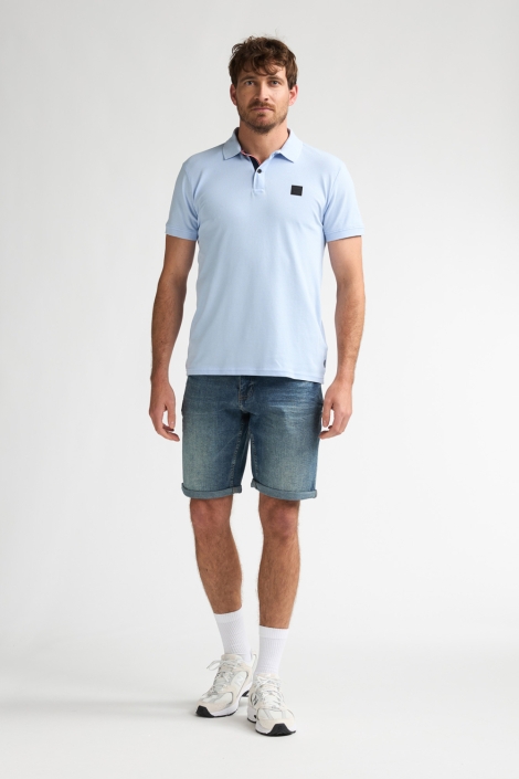 Petrol Industries blauwe heren polo | Model