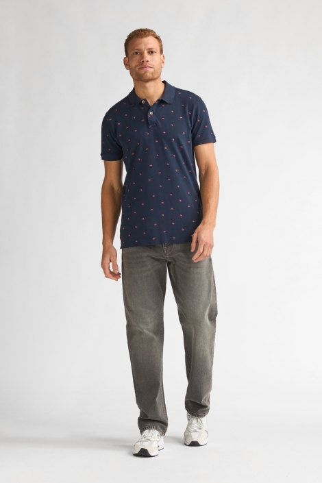 Petrol Industries blauwe heren polo | Model