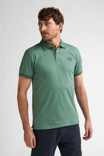 Petrol Industries men polo short sleeve Groen