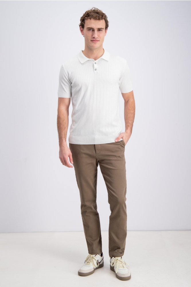 Gabbiano witte heren polo | Model