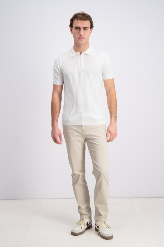 Gabbiano witte heren polo | Model
