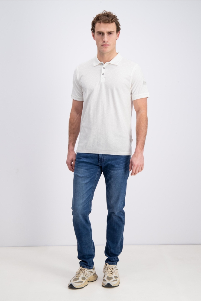 Gabbiano witte heren polo | Model