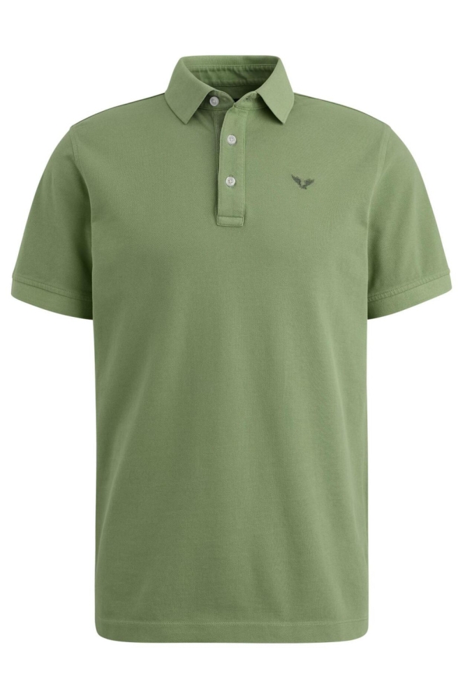 PME legend groene heren polo | Vooraanzicht