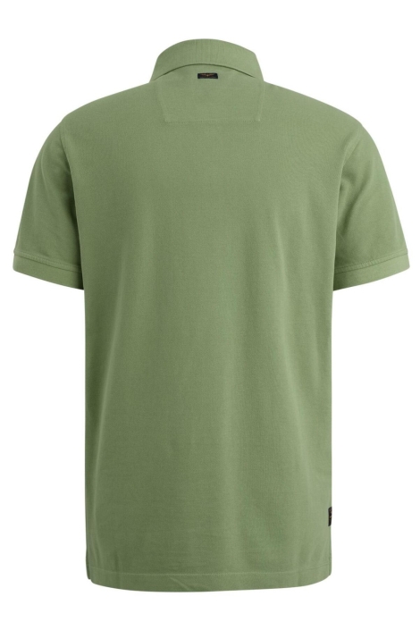 PME legend groene heren polo | Achteraanzicht