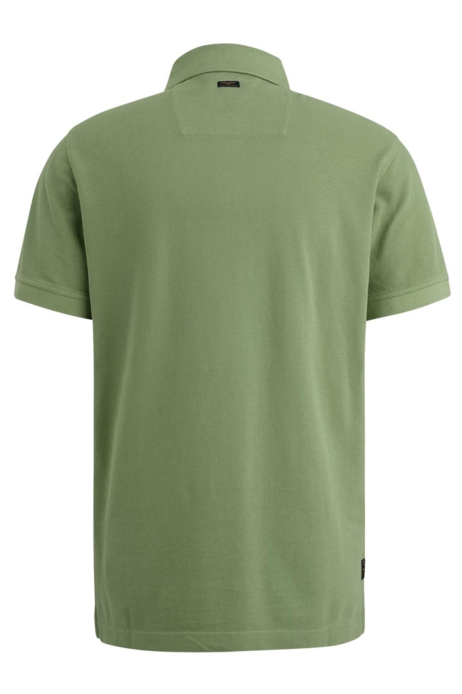 PME legend groene heren polo | Achteraanzicht