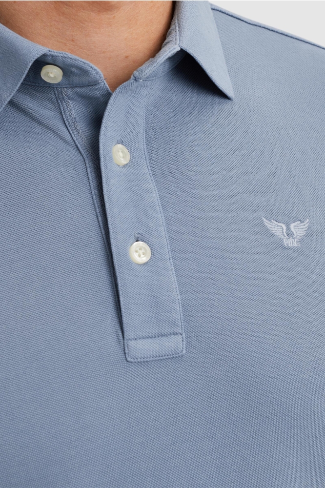 PME legend blauwe heren polo | Kleurstaal