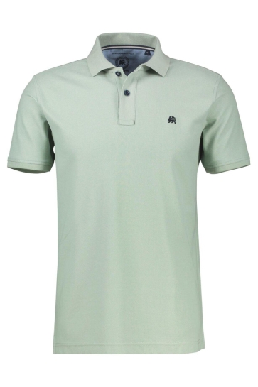 Lerros polo 1/2 arm Groen