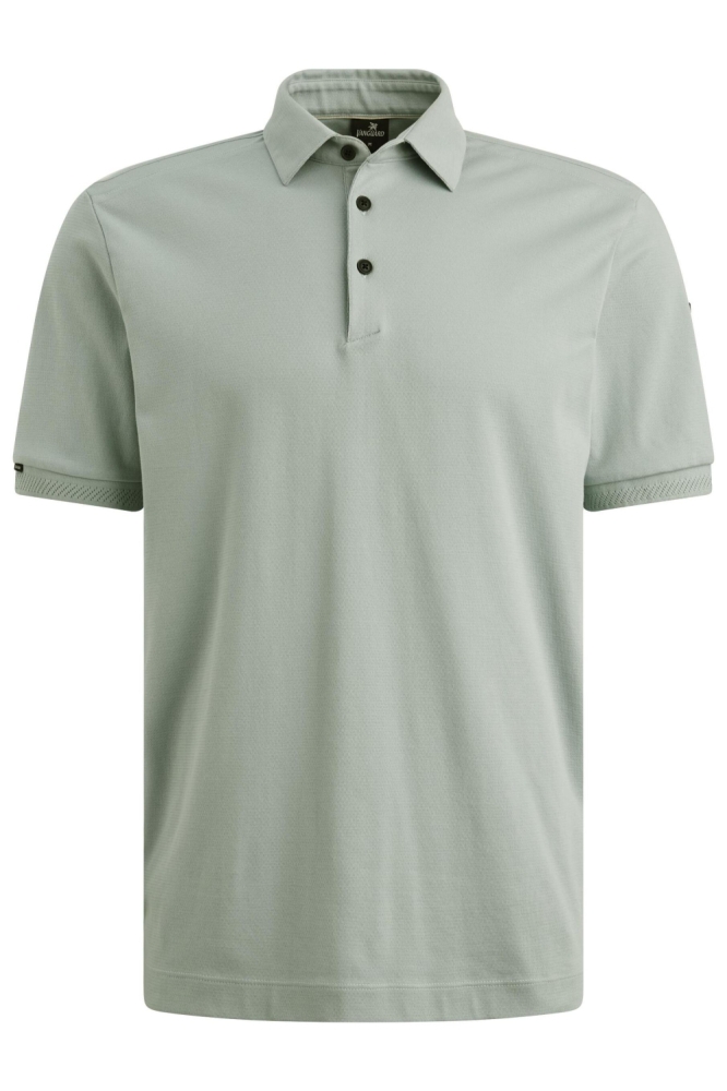 Vanguard groene heren polo | Vooraanzicht