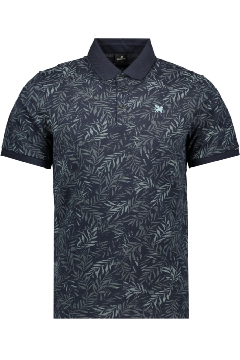 Vanguard blauwe heren polo | Vooraanzicht