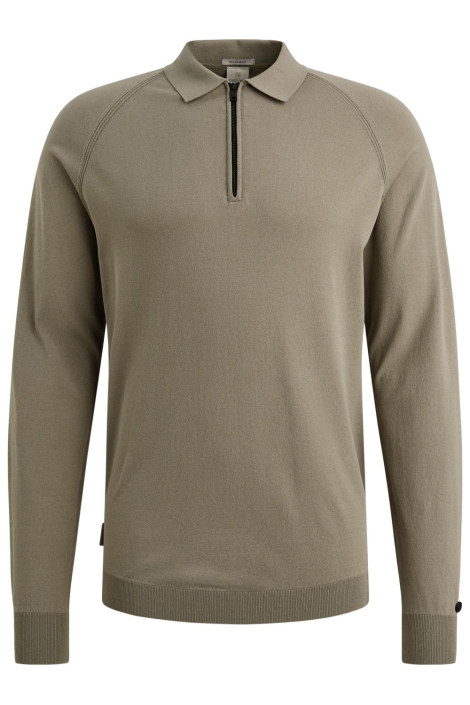 Cast Iron groene heren polo | Vooraanzicht