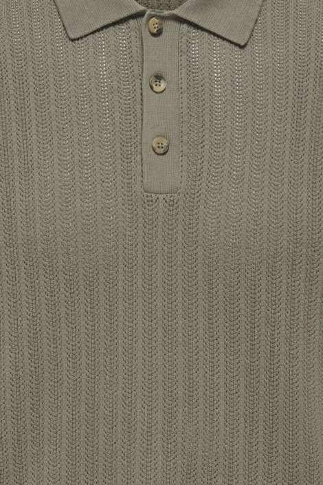 Only & Sons groene heren polo | Kleurstaal