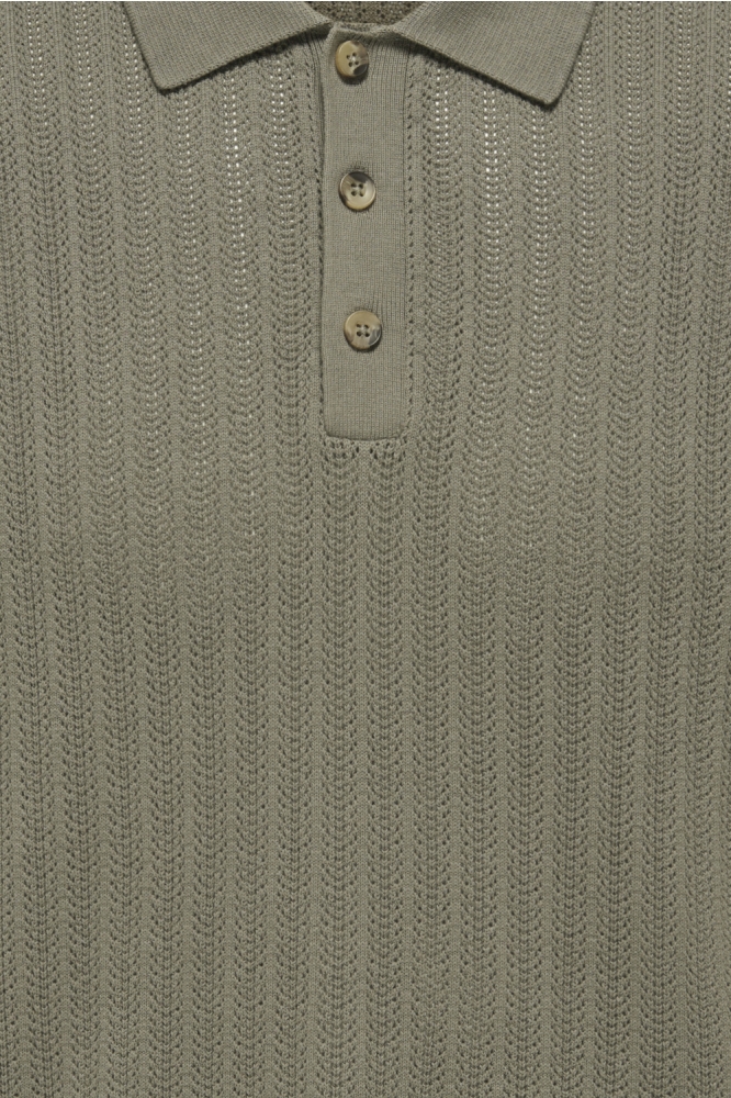 Only & Sons groene heren polo | Kleurstaal