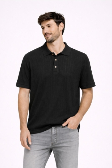 Only & Sons onsmoon reg 12 ss polo knit noos Zwart