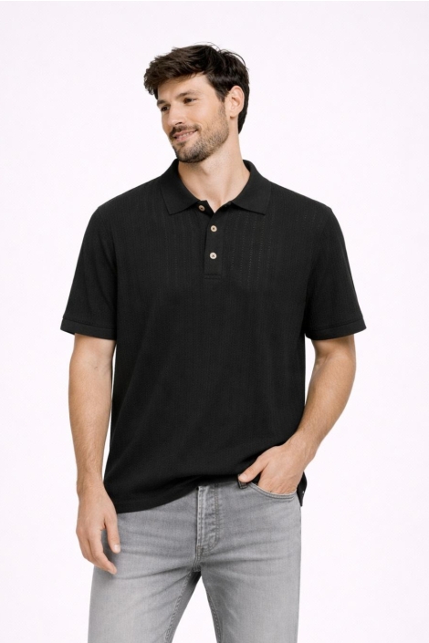 Only & Sons zwarte heren polo | Model