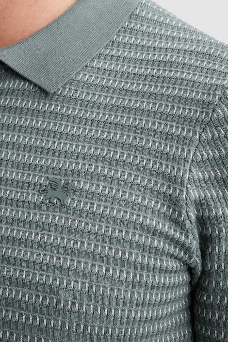 Vanguard blauwe heren polo | Kleurstaal