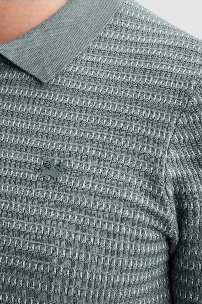 Vanguard blauwe heren polo | Kleurstaal