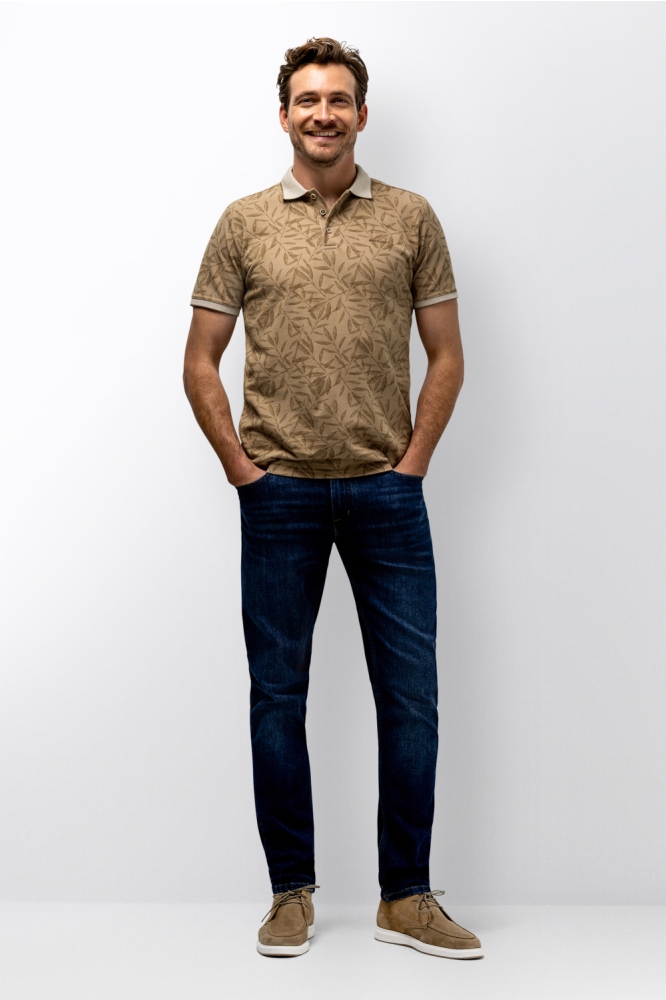 State of Art beige heren polo | Model