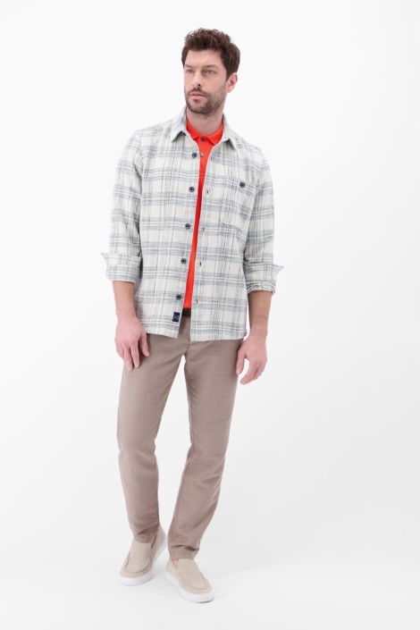 Lerros oranje heren polo | Sfeerbeeld, In situatie