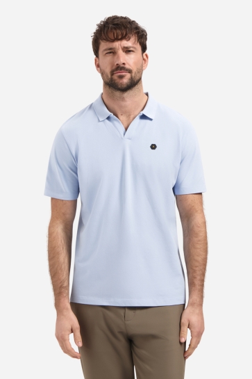 NO-EXCESS Polo BASIC POLO MET V HALS 31380202SN 030 BLUE