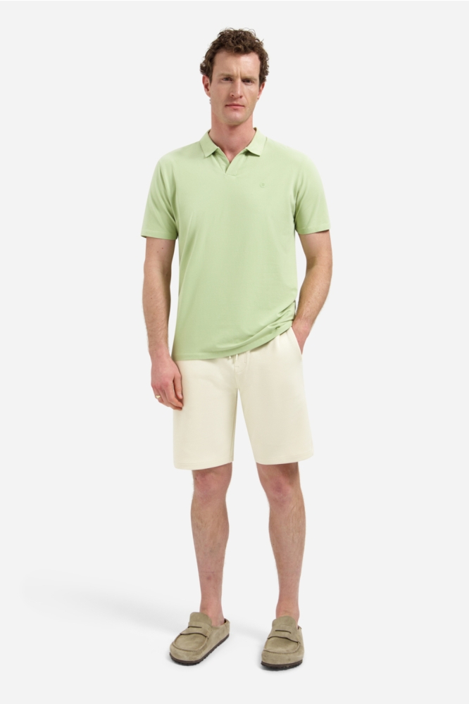 NO-EXCESS groene heren polo | Model