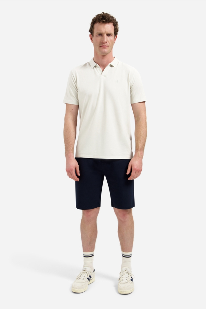 NO-EXCESS beige heren polo | Model