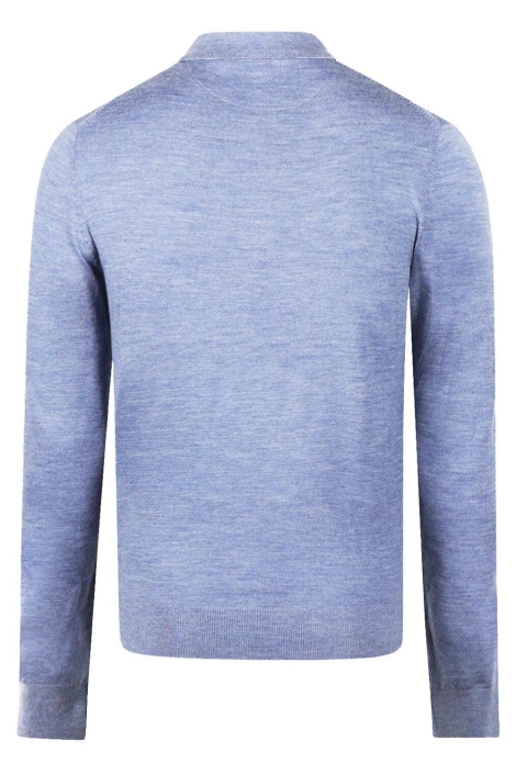 McGregor blauwe heren polo | Achteraanzicht