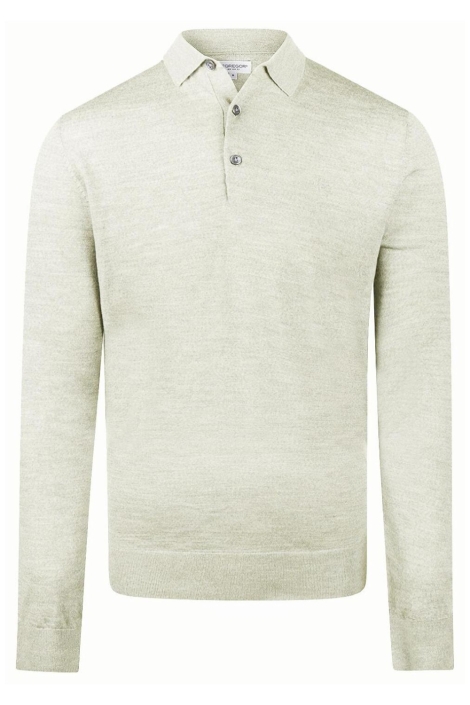 McGregor beige heren polo | Vooraanzicht