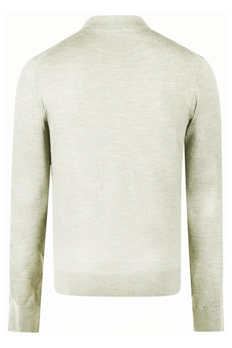 McGregor beige heren polo | Achteraanzicht