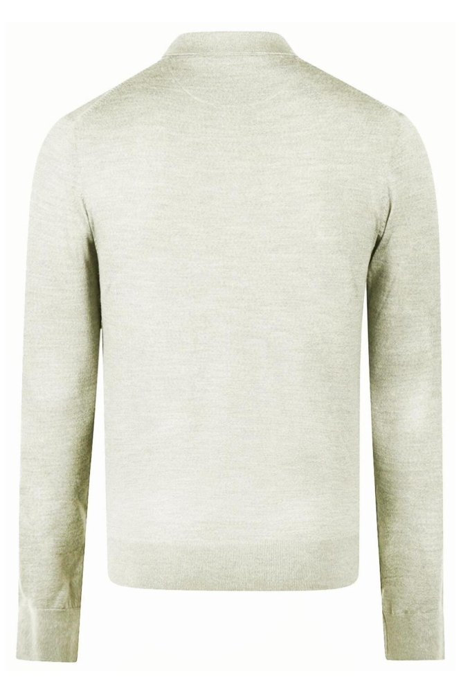 McGregor beige heren polo | Achteraanzicht