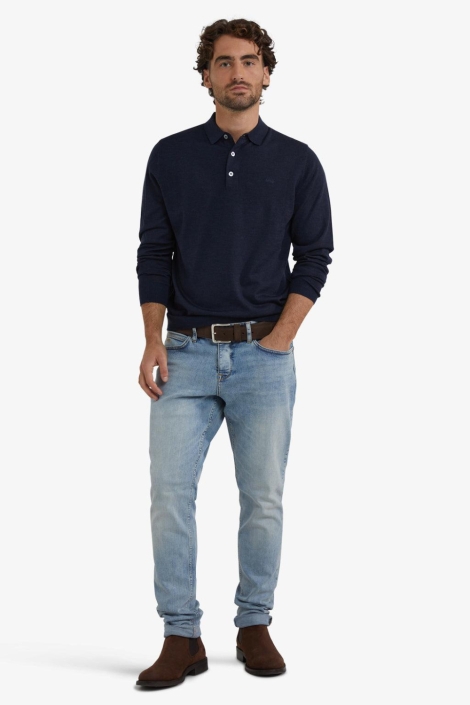 McGregor blauwe heren polo | Model