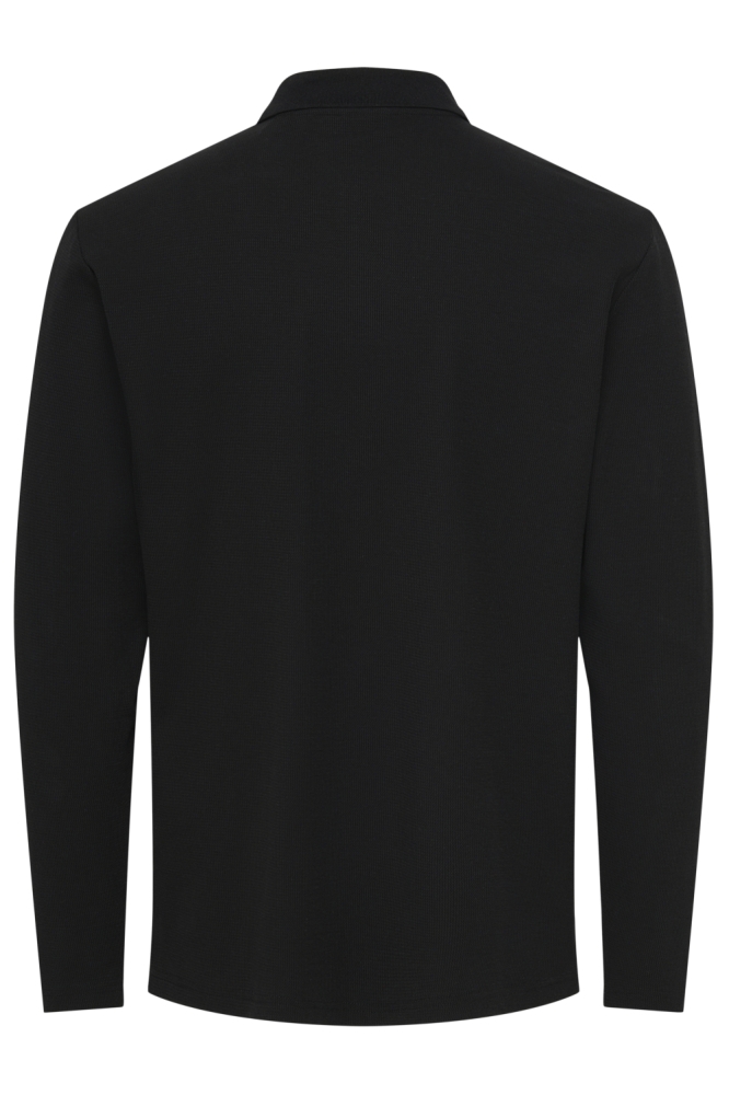 Only & Sons zwarte heren polo | Achteraanzicht