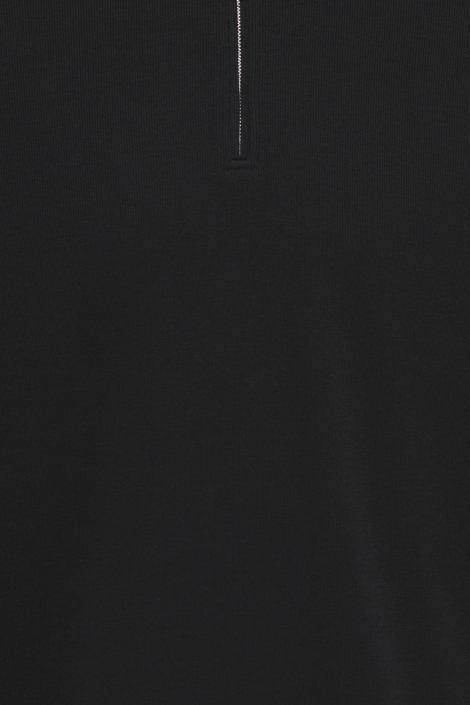 Only & Sons zwarte heren polo | Close up