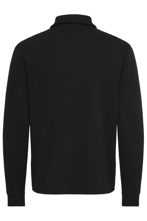 Only & Sons zwarte heren polo | Achteraanzicht