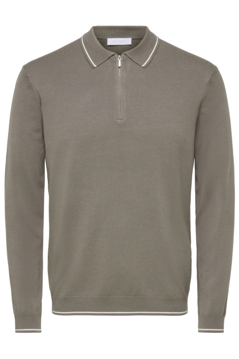 Only & Sons camel heren polo | Vooraanzicht