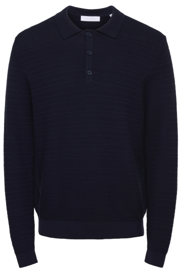 Only & Sons onscarl reg ls structure polo knit Blauw