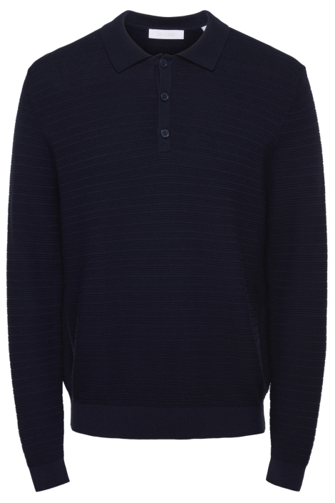 Only & Sons blauwe heren polo | Vooraanzicht