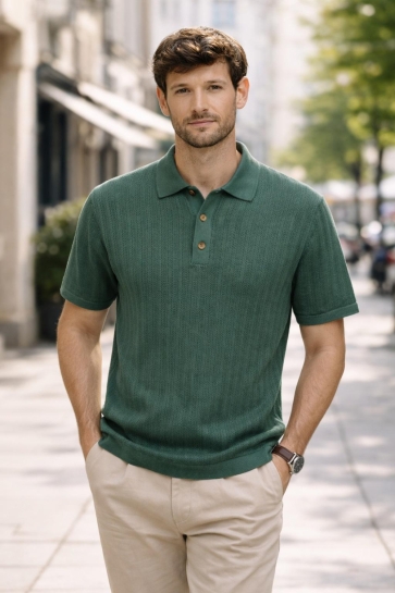 Only & Sons onsmoon reg 12 ss polo knit noos Groen