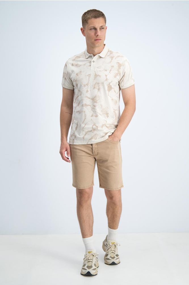 Gabbiano zand heren polo | Model