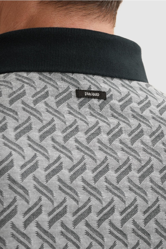 Vanguard blauwe heren polo | Kleurstaal