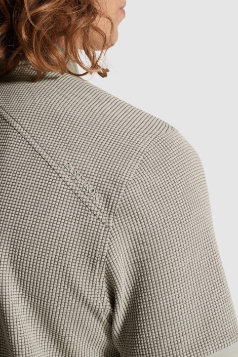 Cast Iron groene heren polo | Kleurstaal