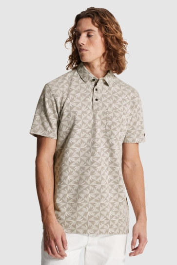 Cast Iron Polo POLO VAN EEN KATOENBLEND MET BORSTZAK CPSS2603853 7178