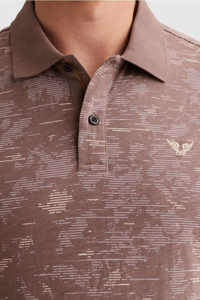 PME legend paarse heren polo | Kleurstaal