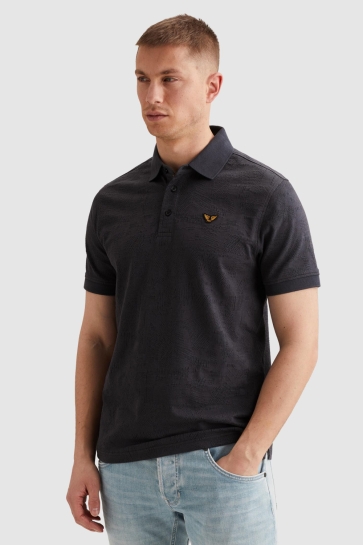 PME legend Polo POLO MET ALLOVER JACQUARD PATROON PPSS2603883 5278