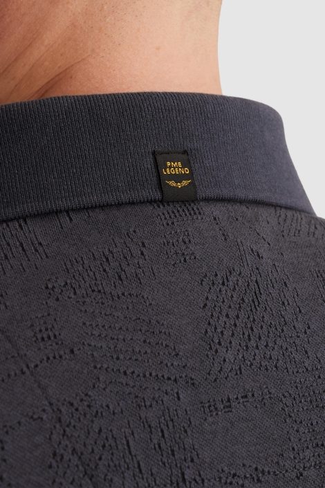 PME legend blauwe heren polo | Kleurstaal