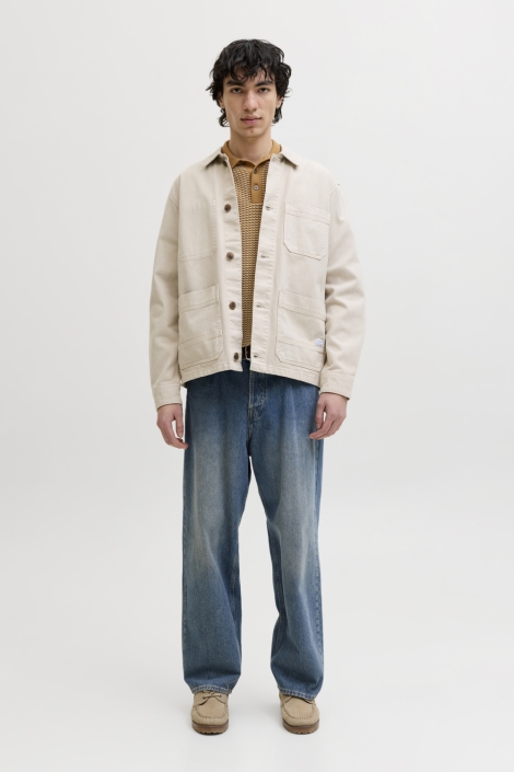 Jack & Jones cognac heren polo | Model