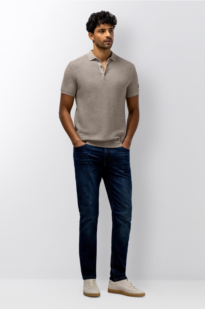 State of Art beige heren polo | Model