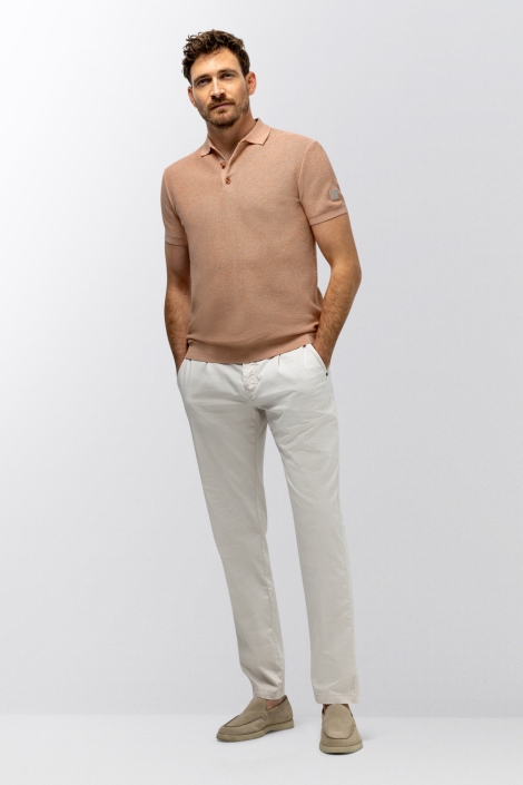 State of Art oranje heren polo | Model