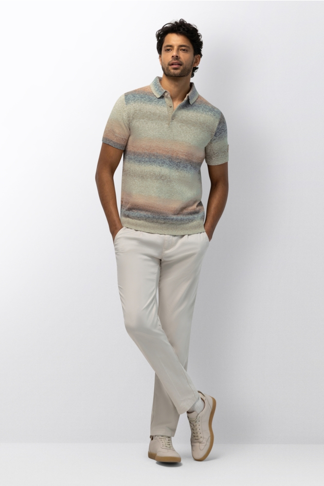State of Art beige heren polo | Model
