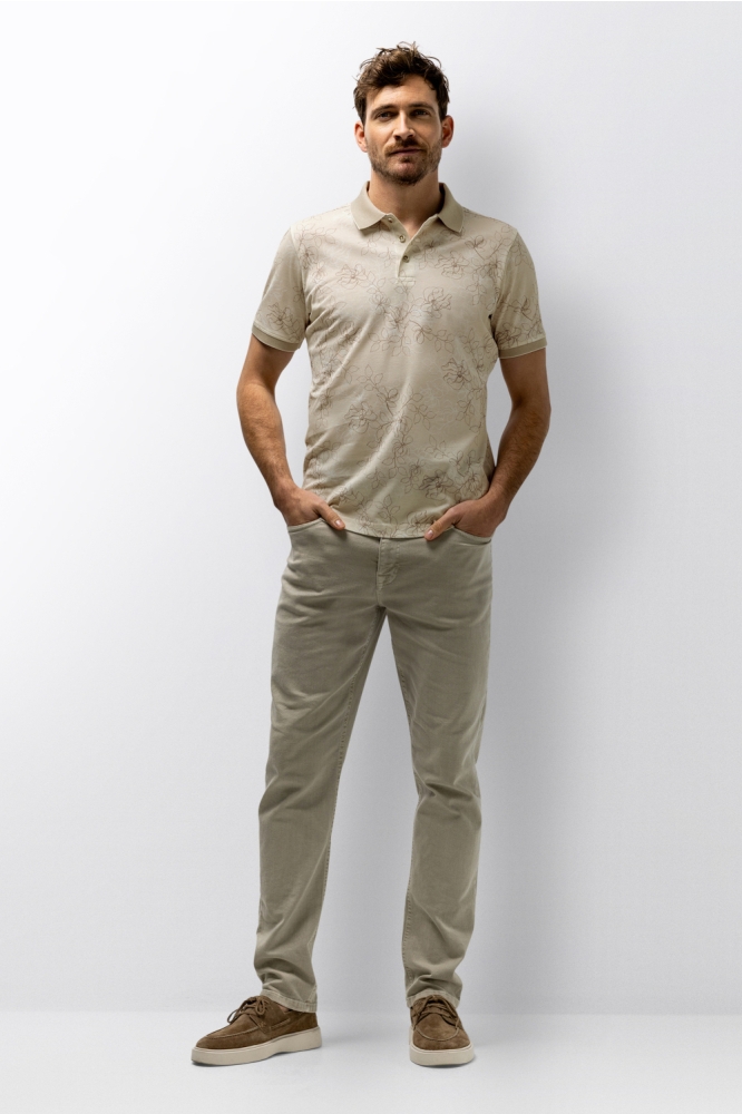 State of Art beige heren polo | Model