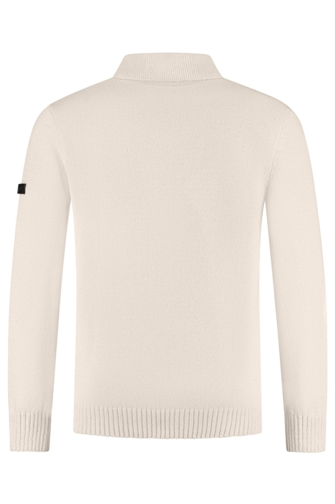 Malelions beige heren polo | Achteraanzicht